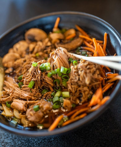 Close Up of Food Option at Sugar House