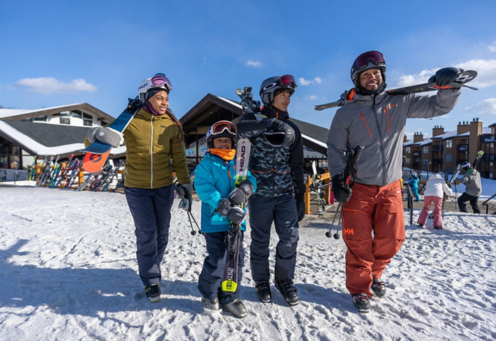 Family Ski Trip at Okemo