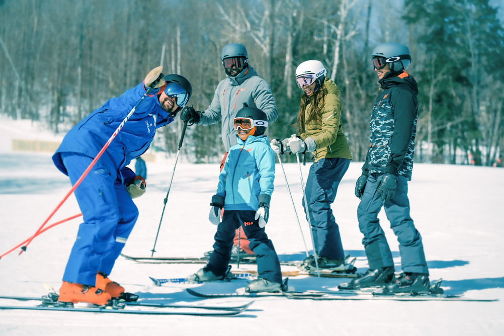 Private Family Ski Lessons at Okemo