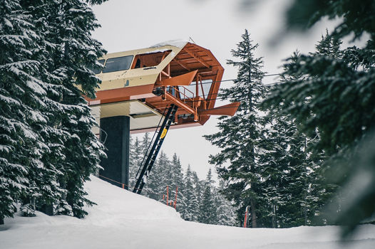 Chairlift at Stevens Pass