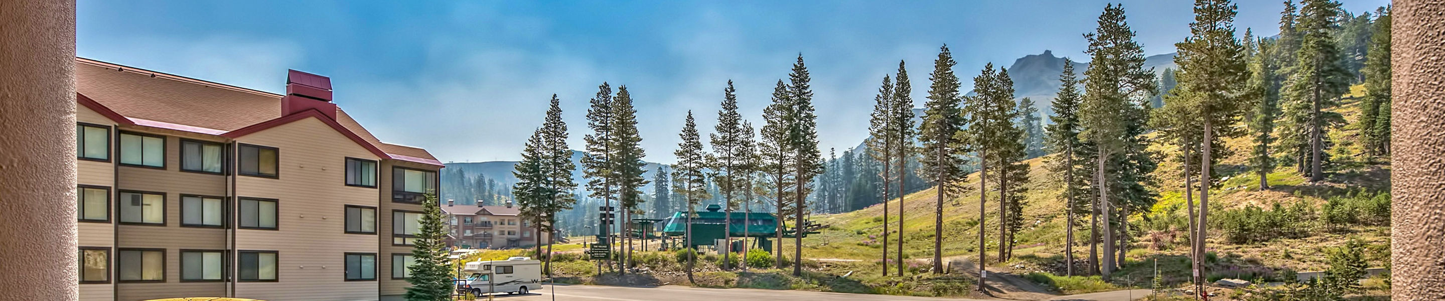 View from the Balcony of Condo at Kirkwood Mountain Resort