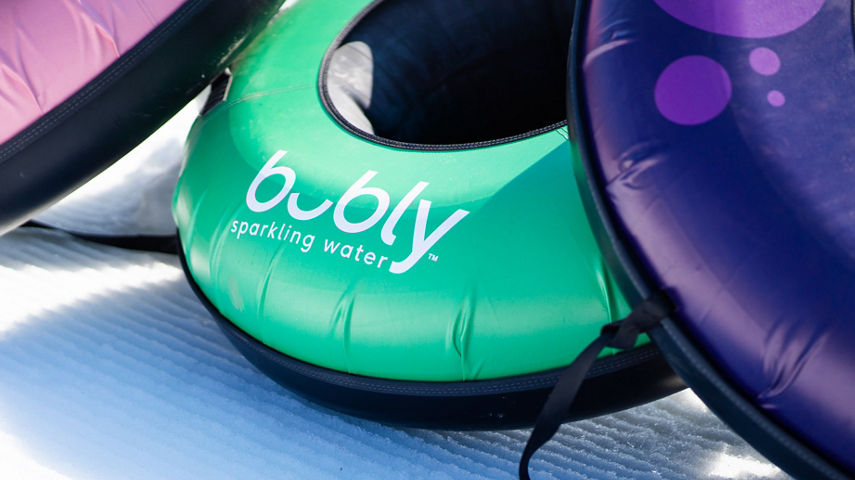 Bubly Sparkling Water Tubes