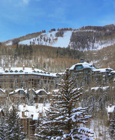 The Pines Lodge at Beaver Creek Winter Exterior 