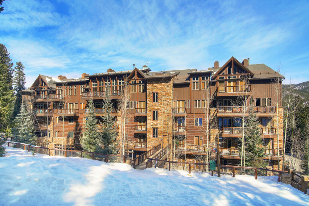 Exterior of the Timbers on River Run at Keystone Mountain Resort