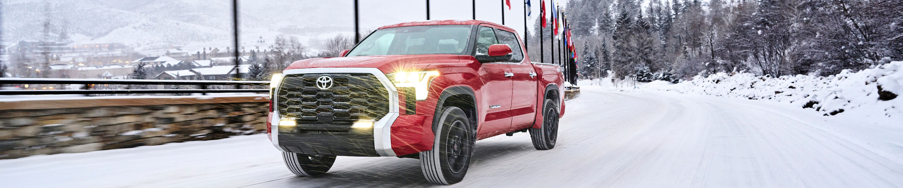 Toyota Vail Resorts Winter Tundra Brand Shoot