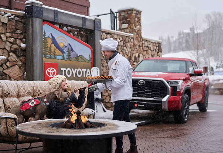 Toyota Vail Resorts Winter Tundra Brand Shoot