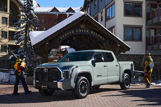 Toyota Vail Resorts Winter Tundra Brand Shoot