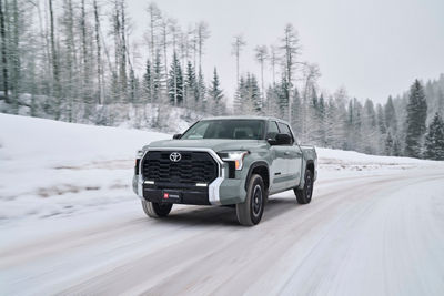 Toyota Vail Resorts Winter Tundra Brand Shoot