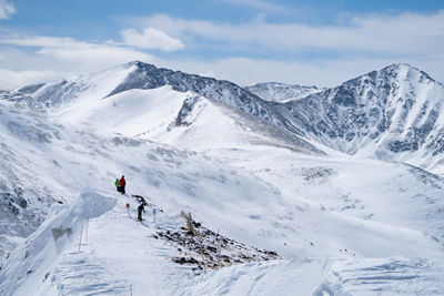 View from top of Peak 6 high alpine