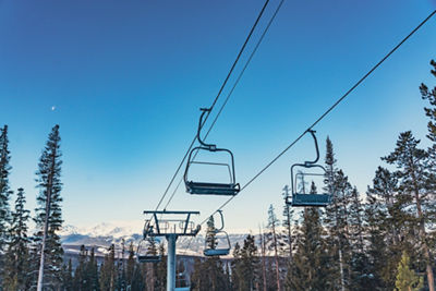 Chairlift on Dercum Mountain at Keystone