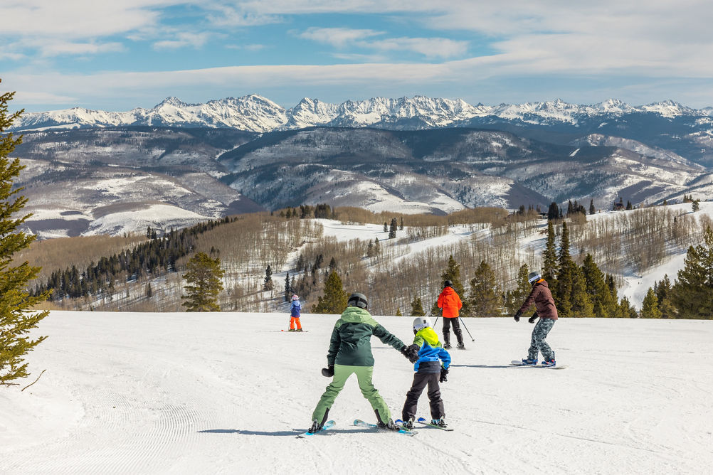 Jackson Family Skiing at Beaver Creek
