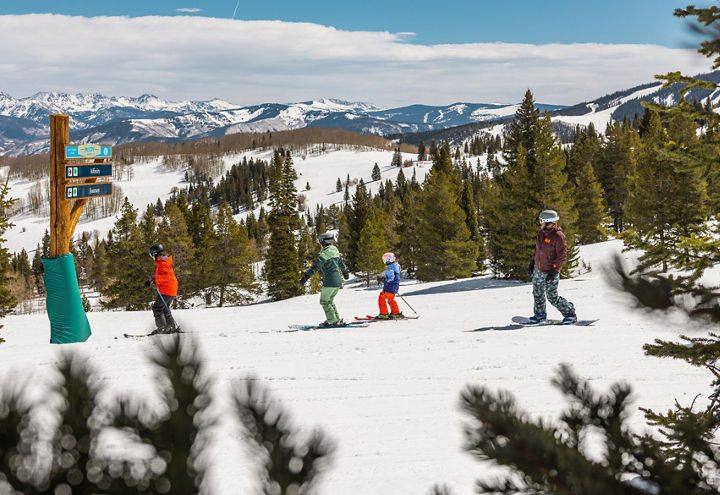 Jackson Family Skiing at Beaver Creek