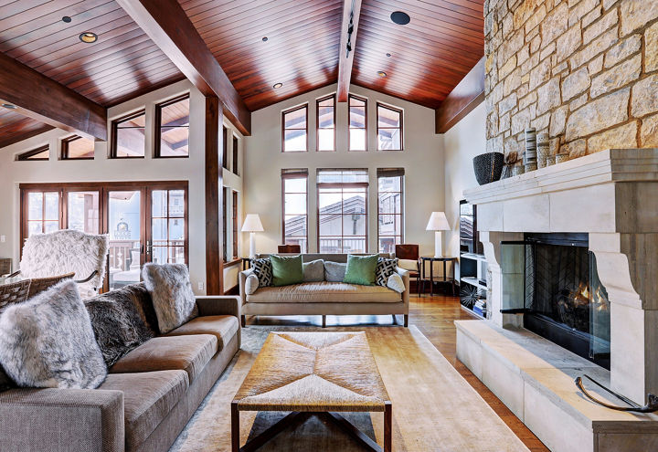 Chalet Living Space at The Lodge at Vail