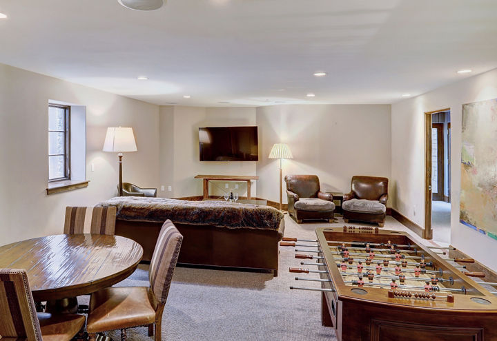 Chalet Living Space at The Lodge at Vail