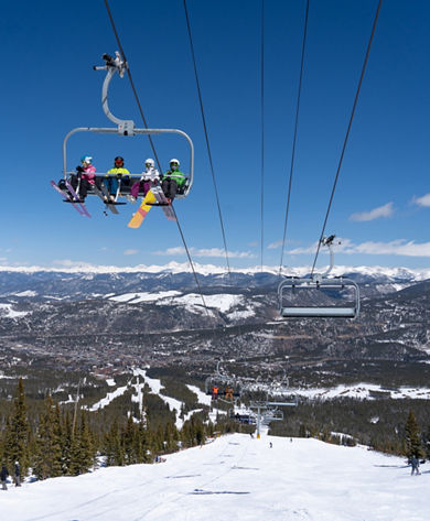 Viewpoint of Peak 10 at Breckenridge