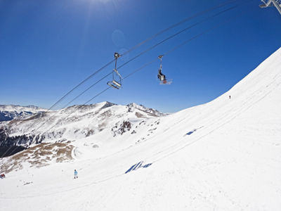 High Alpine Terrain under Imperial Express Peak 8