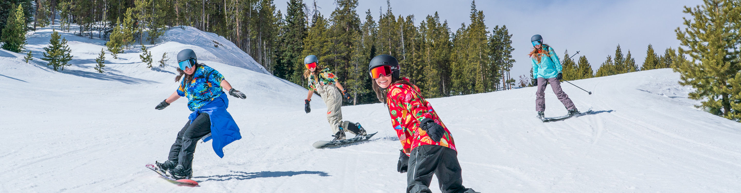 Group Spring Skiing at Keystone