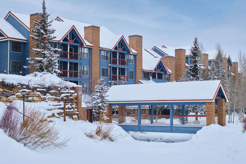 Exterior of River Mountain Lodge at Breckenridge
