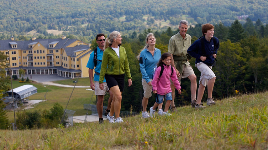 Okemo Summer Family Hiking at Jackson Gore