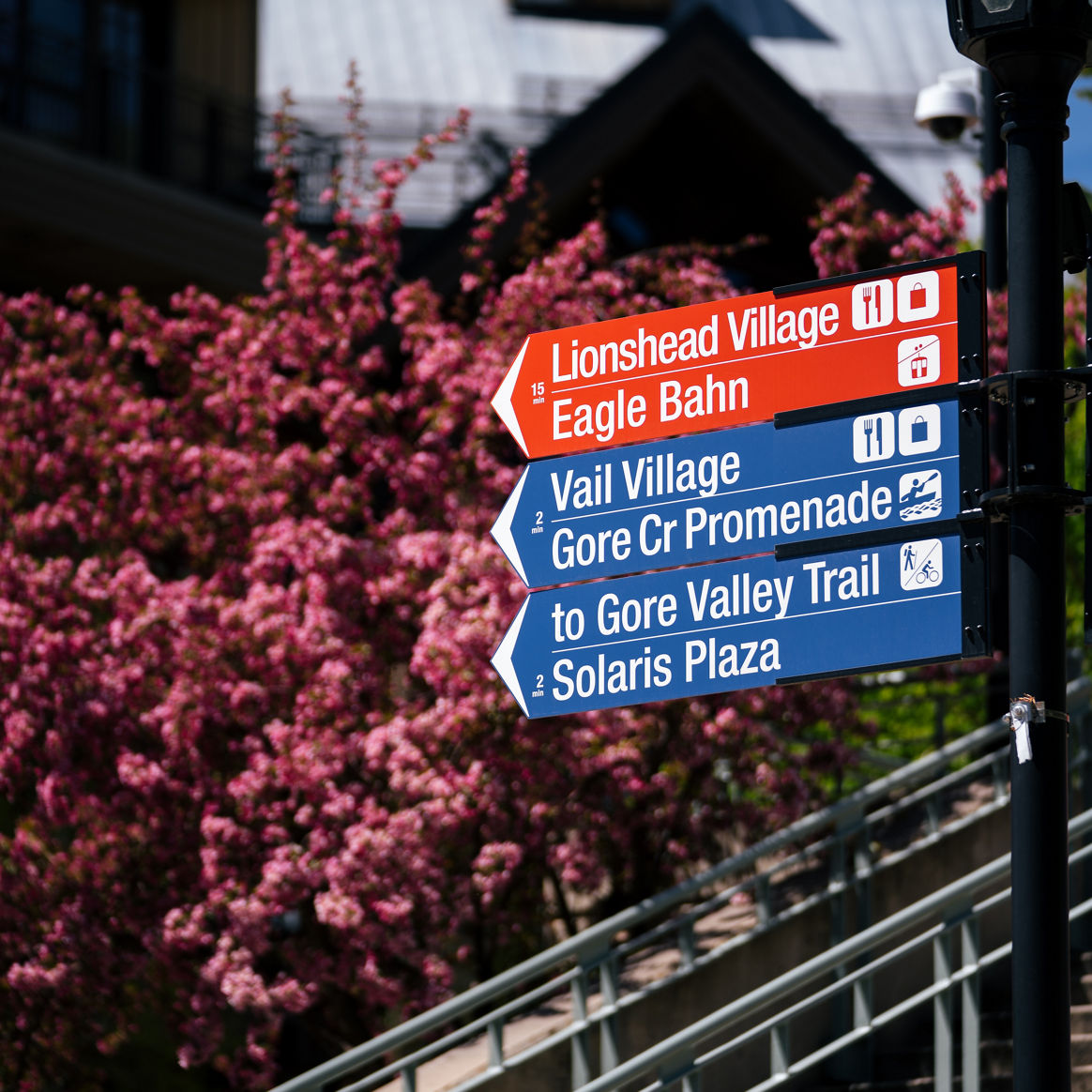 Wayfinding Signage at Vail Village