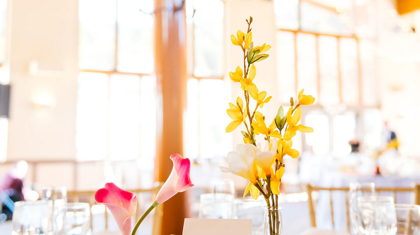 Summer Wedding Tablescape at Hunter Mountain