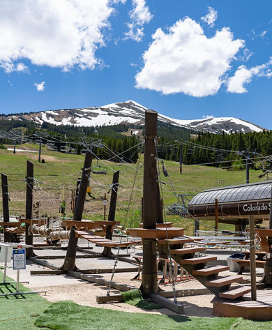 Mini Ropes Course Summer Prep at Breckenridge
