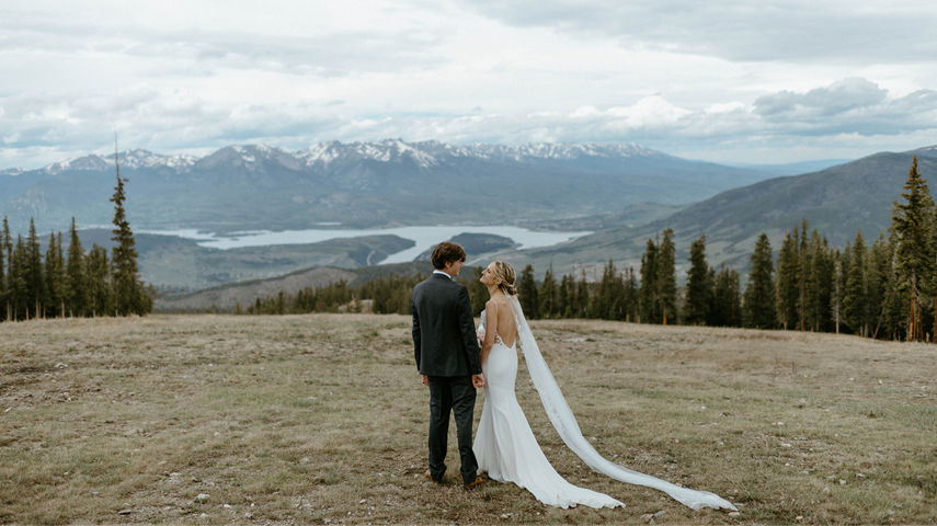 Summer Wedding Imagery at Ski Tip Lodge at Keystone