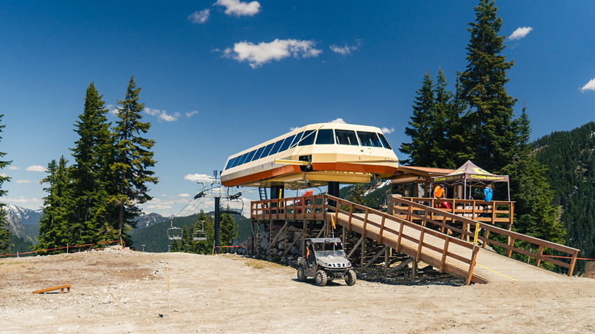 Scenic views at Stevens Pass