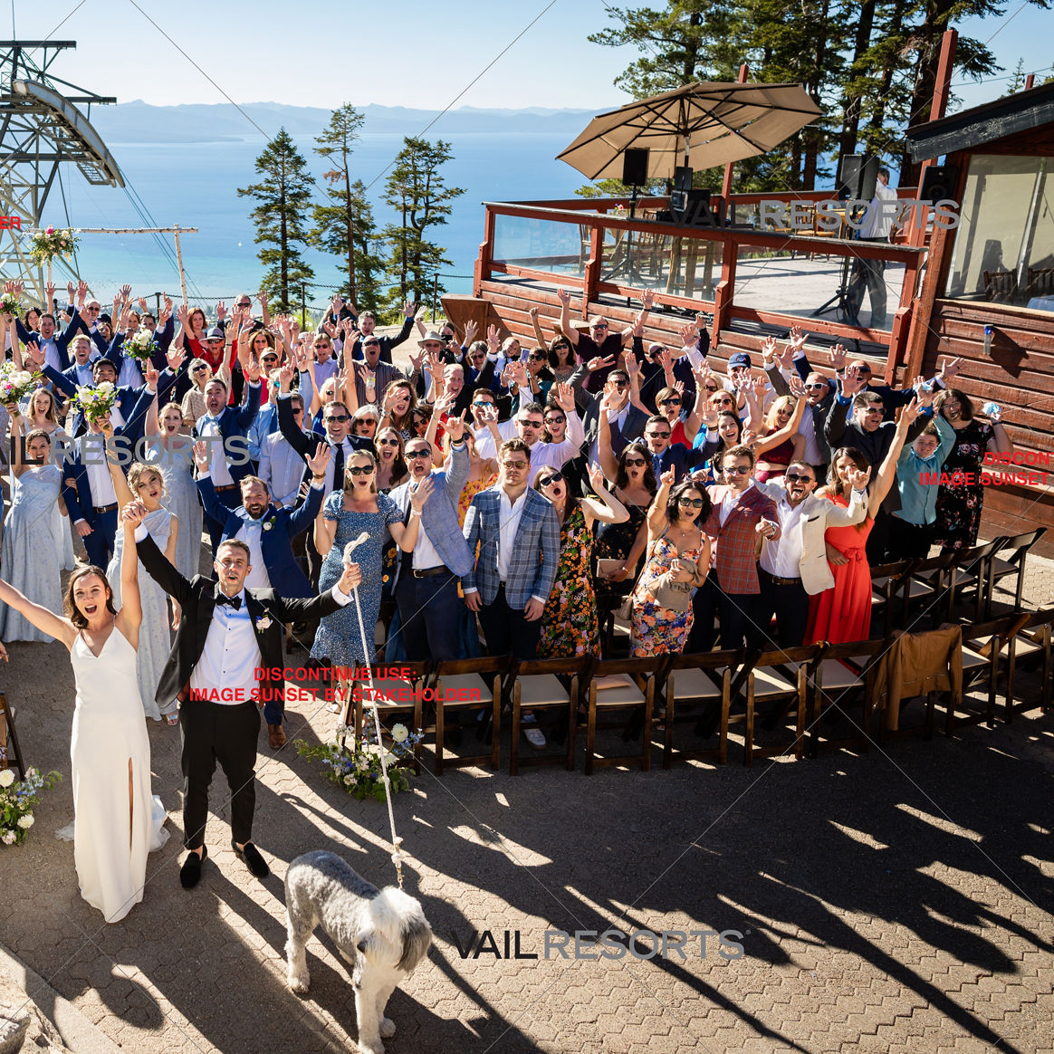 Lakeview Lodge Wedding Ceremony at Heavenly Mountain Resort