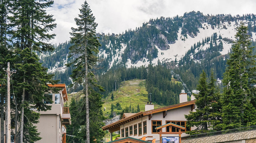 Getting Ready for Bike Park with Toyota at Stevens Pass