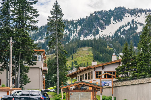 Getting Ready for Bike Park with Toyota at Stevens Pass