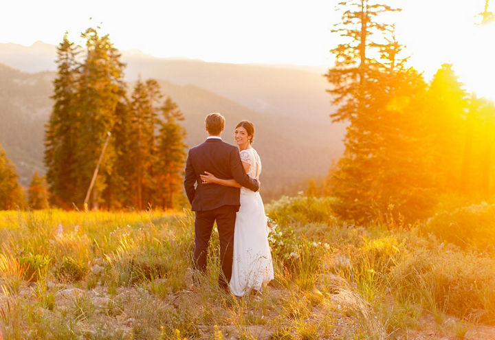 Summer Wedding Couples Portraits at Zephyr Lodge at Northstar