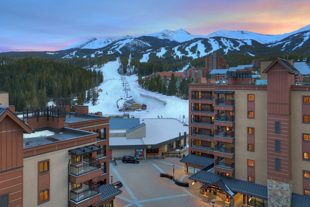 Exterior of the Village at Breckenridge by Pinnacle Lodging