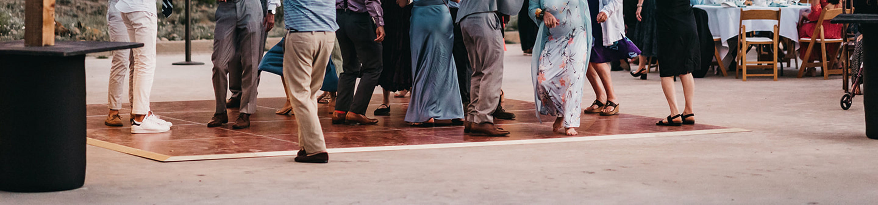 Summer Wedding Reception at Heavenly's The Meadow