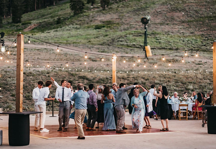 Summer Wedding Reception at Kirkwood The Meadows