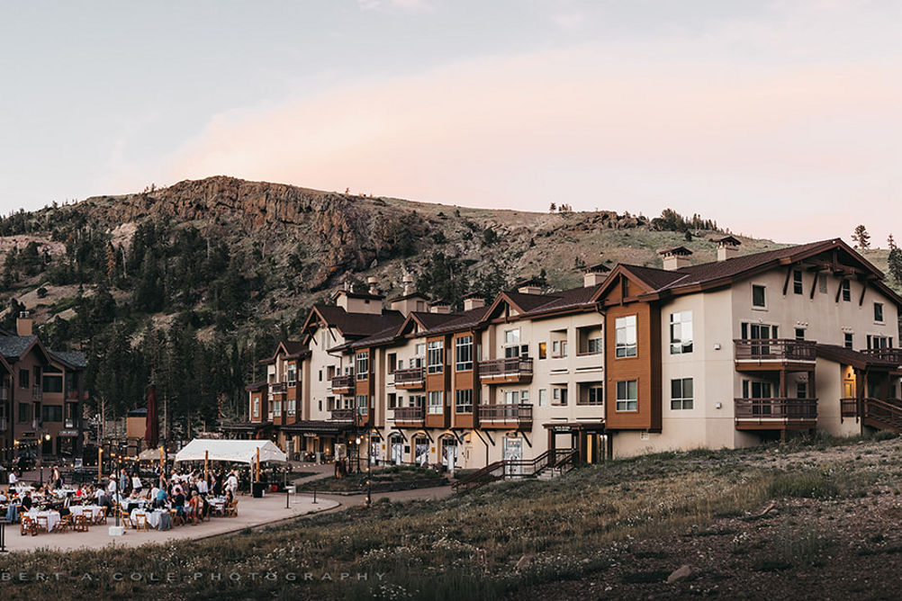 Summer Wedding Reception at Heavenly's The Meadow