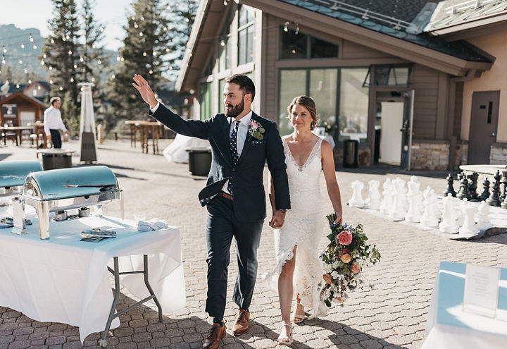 Summer Wedding Reception at Heavenly's The Meadow