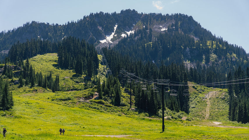 Scenic views of Stevens Pass