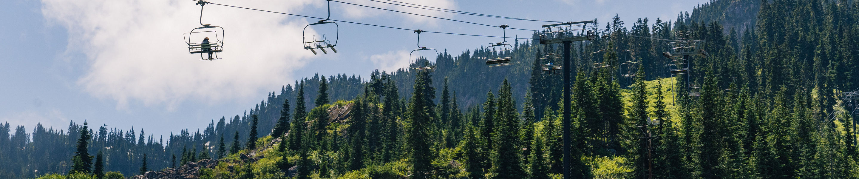 Scenic views at Stevens Pass