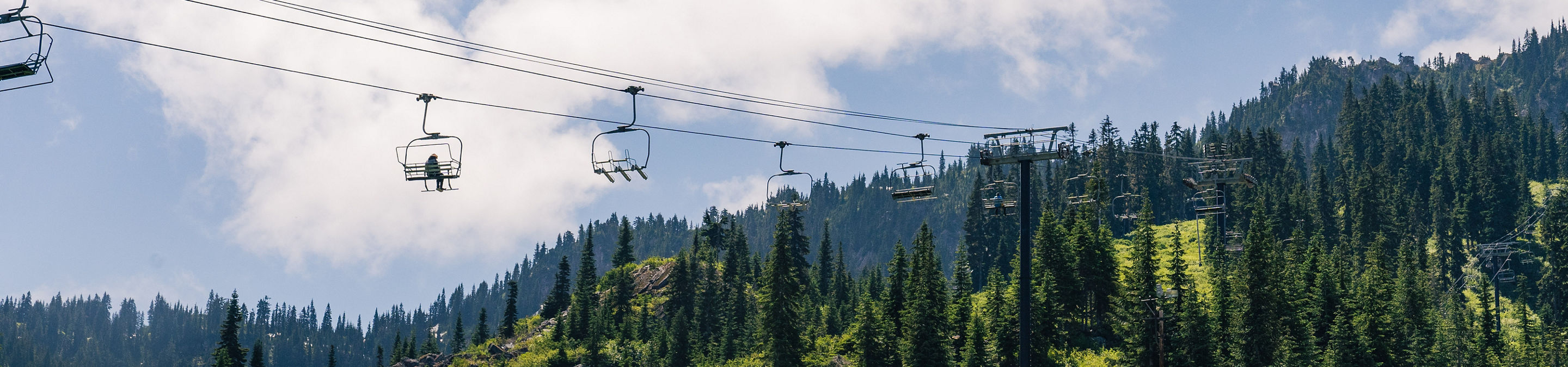 Scenic views at Stevens Pass