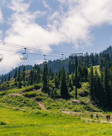 Scenic views at Stevens Pass