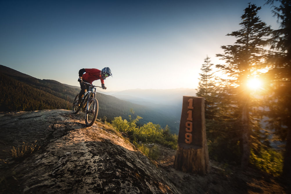 Dropping into 1199 in Creekside