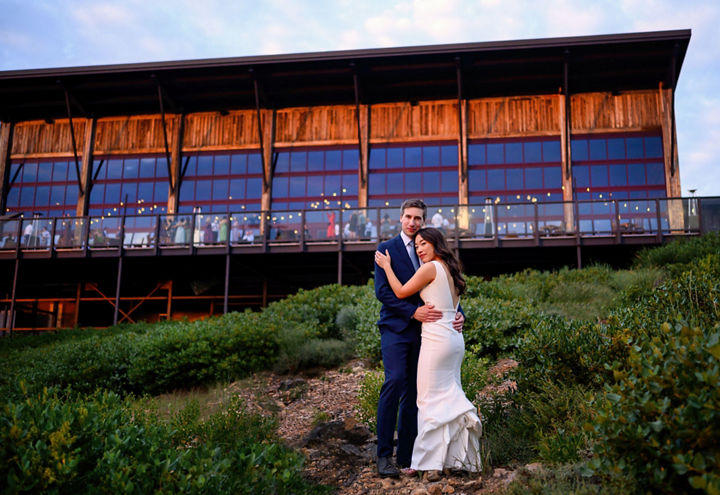 Summer Wedding Couples Portraits at Zephyr Lodge at Northstar