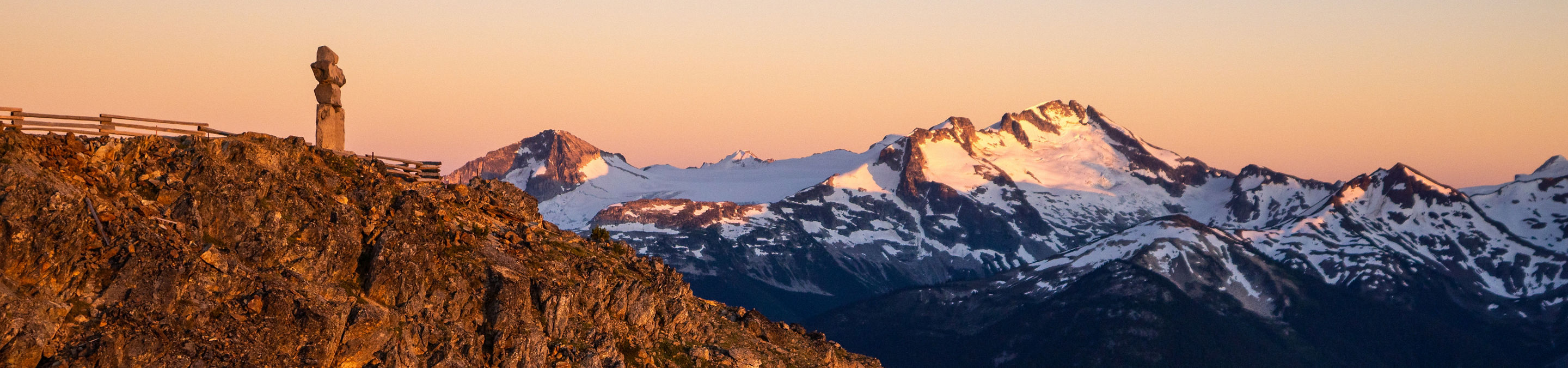 Summer Scenic Image from Cloudraker Skybridge and Raven's Eye at Whistler Blackcomb