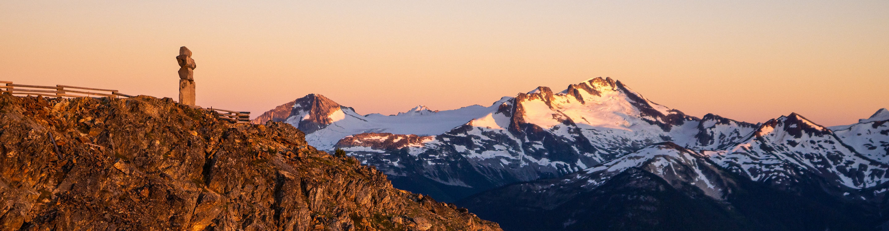 Summer Scenic Image from Cloudraker Skybridge and Raven's Eye at Whistler Blackcomb