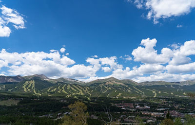 Five Peaks at Breckenridge During Summer