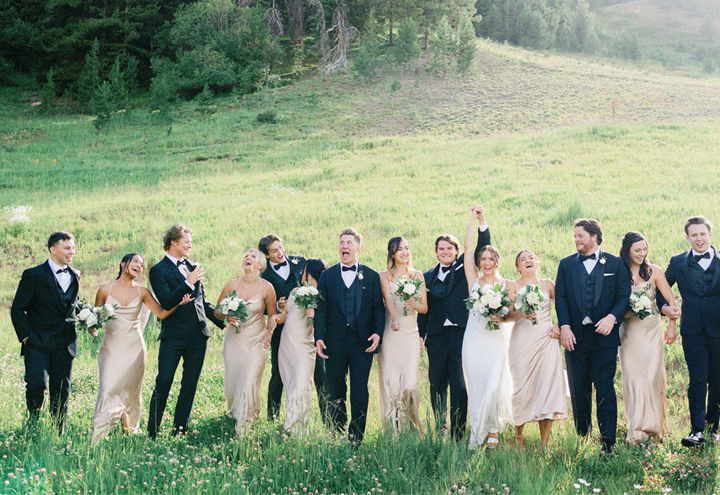 Summer Wedding Imagery at The 10th at Vail