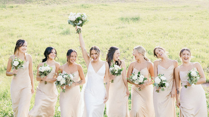 Summer Wedding Imagery at The 10th at Vail