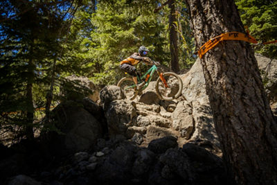 Northstar California Enduro Downhill Mtn Bike Race on Boondocks, Wave Feature