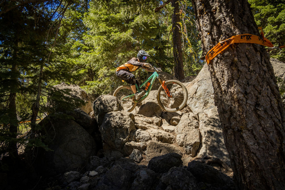 Northstar California Enduro Downhill Mtn Bike Race on Boondocks, Wave Feature